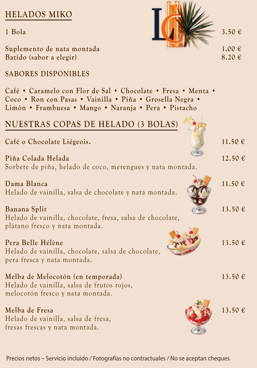 Helados y Cócteles - Español - página 2