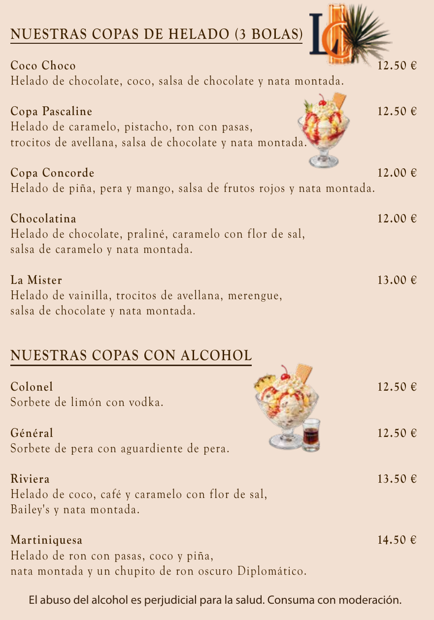 Helados y Cócteles - Español - página 3