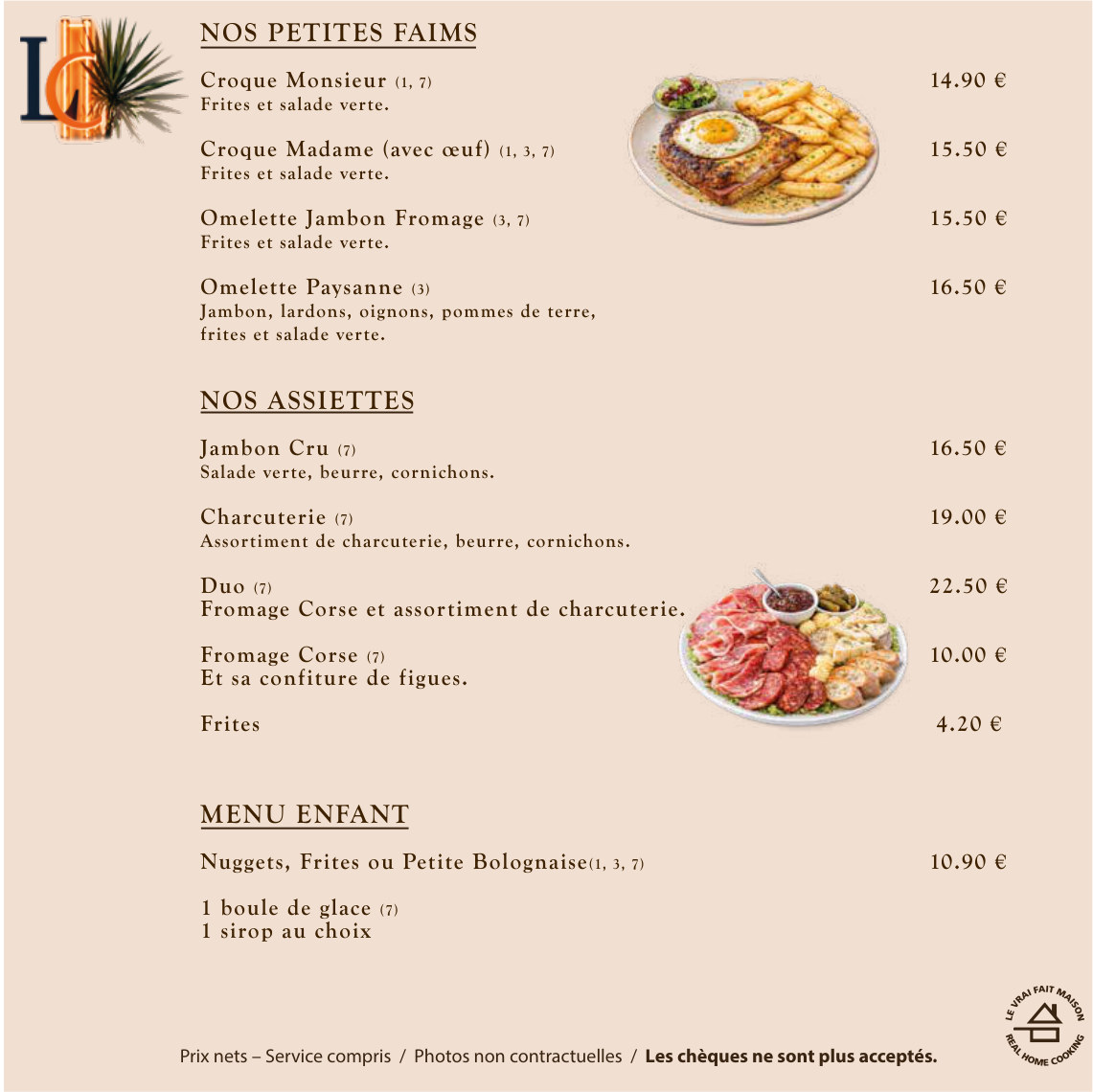 Menu Restaurant - Français - page 6