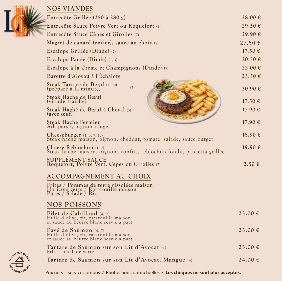 Menu Restaurant - Français - page 7