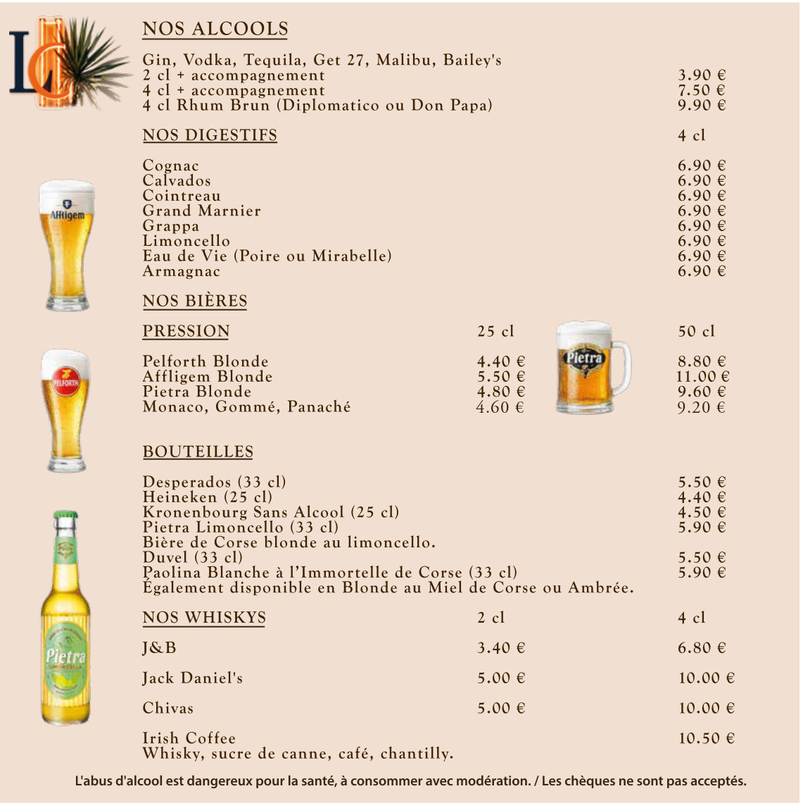 Menu Restaurant - Français - page 8