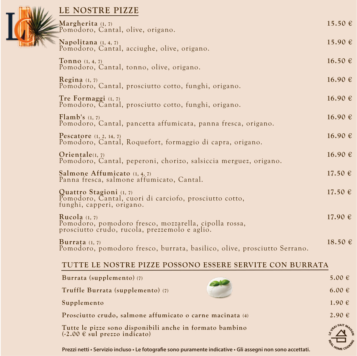 Menu Ristorante - Italiano - page 2