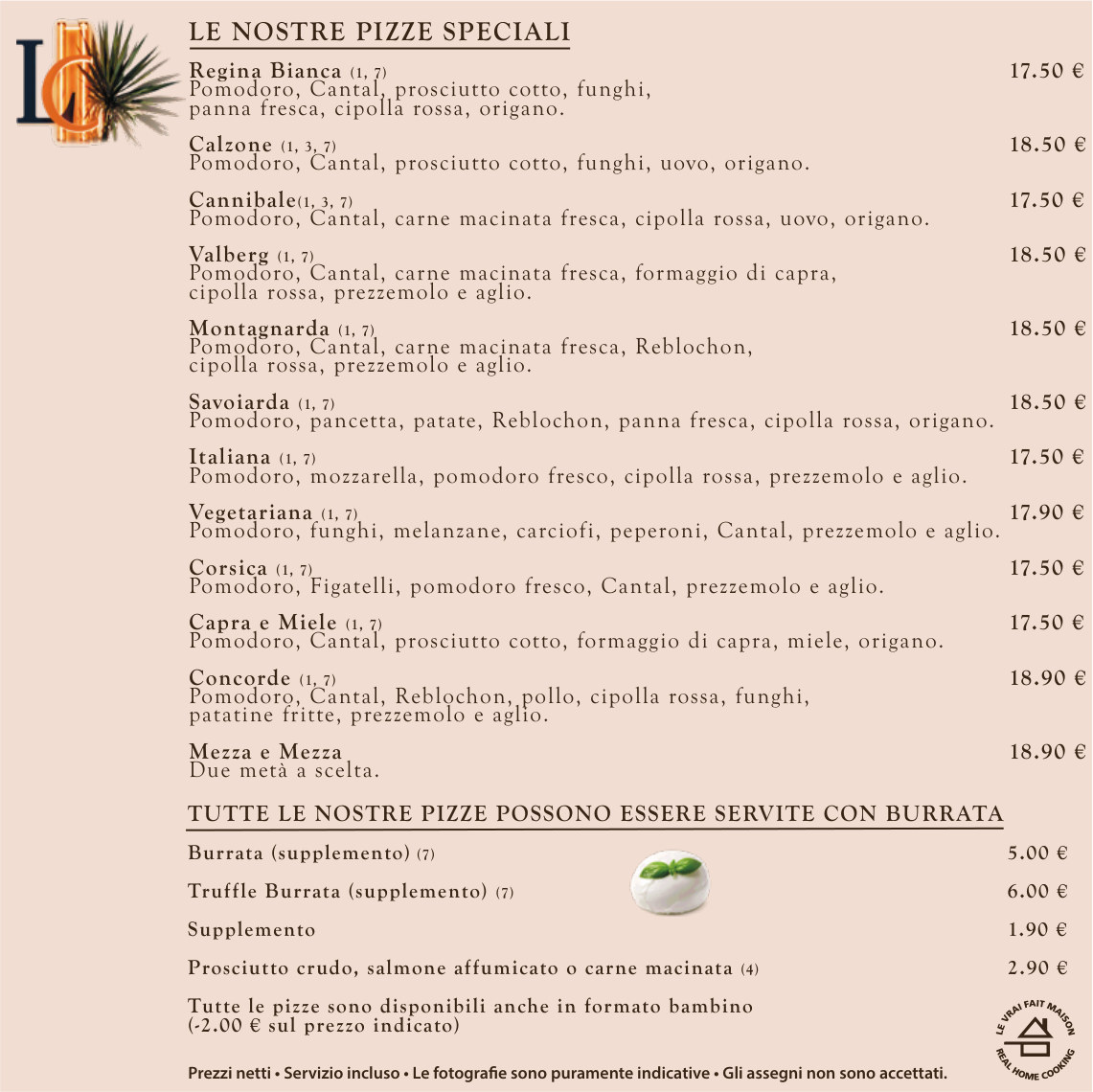 Menu Ristorante - Italiano - page 3